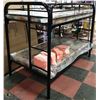 Image 2 : NEW BLACK METAL SINGLE/DOUBLE BUNKBED