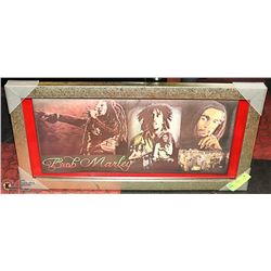 BOB MARLEY FRAMED PICTURE