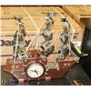 Image 1 : 1960'S VINTAGE SHIP CLOCK 16" TALL