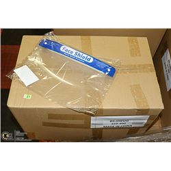 CASE OF 140 SPLASH PROTECTION FACE SHIELDS