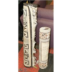 TWO ROLLS OF CARPETS