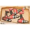 Image 1 : 4 MILWAUKEE 18V CORDLESS POWER TOOLS