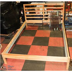 WOOD DOUBLE BED FRAME