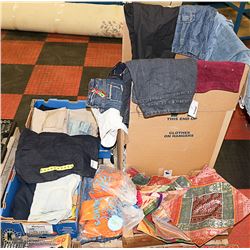 PALLET OF NEW STORE STOCK INCLUDING CLOTHES,