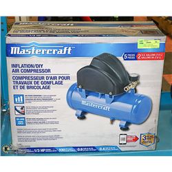 MASTERCRAFT 2 GALLON INFLATION/DIY AIR COMPRESSOR