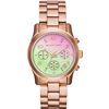 Image 1 : NEW MICHAEL KORS ROSE GOLD TRIPLE CHRONO MSRP $320