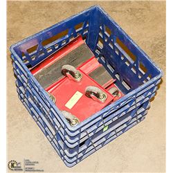 2-SKI & 1 TRACK SKIDOO DOLLIES