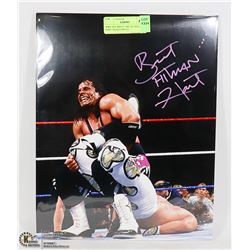 WWE HOF BRETT THE HIT MAN HART SIGNED PHOTO