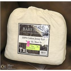NEW TWIN XL BARE HOME COLLECTION SHEET SET