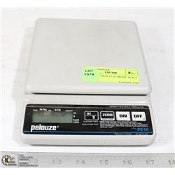 PELOUZE 10LBS CAPACITY ELECTRONIC SCALE