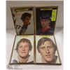 Image 1 : SET OF 4 FRAMED 1970'S HOCKEY LEGEND PICTURES