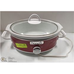 SMALL CROCKPOT BURGUNDY