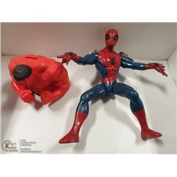 SPIDER-MAN & HULK FIGURES