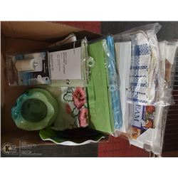 BOX WITH NEW PRODUCTS INCL. COLLAPSIBLE