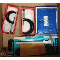 BOX OF PROFESSIONAL MILLWRIGHT TOOLS