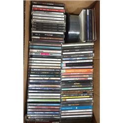 BOX WITH OVER 110 CDS INCLUDES ROCK,