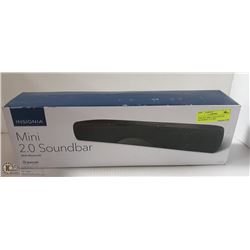 INSIGNIA MINI 2.0 BLUETOOTH SOUNDBAR 12" LONG