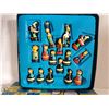 Image 2 : THE SIMPSONS CHESS SET IN TIN COLLECTORS BOX