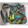 Image 1 : NEW KARMA DRAGONFLY/FLORAL PRINT CROSSBODY PURSE
