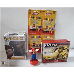 NEW FUNKO POP CHEWBACCA, KRE-O TRANSFORMER
