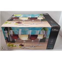 NEW LIBBEY 12 PCS CLASSIC WINE GLASS (325 ML)
