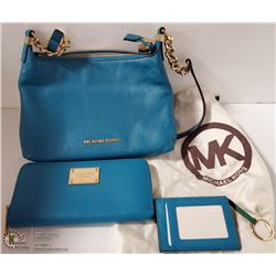 MICHEAL KORS SHOULDER BAG, WALLET & KEY HOLDER