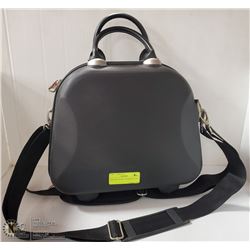 AIR CANADA OVERNIGHT BAG HARD LUGGAGE PLASTIC