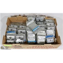 FLAT OF LEVITON ALUMINUM OUTDOOR OUTLET COVERS