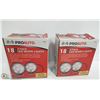 Image 1 : TWO BOXES OF PRO AUTO 18 W LED WORK LIGHTS