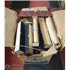 Image 1 : BOX OF ANTIQUE PIANO PAPER