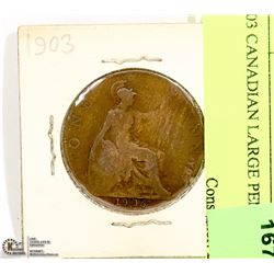 1903 CANADIAN LARGE PENNY