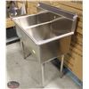 Image 4 : NEW STAINLESS STEEL 2-WELL SINK