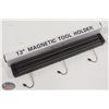 Image 1 : NEW 13" MAGNETIC TOOL HOLDER WITH 3 HOOKS