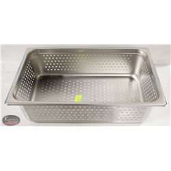 NEW FULL SIZE 6" DEEP S/S PERFORATED INSERT