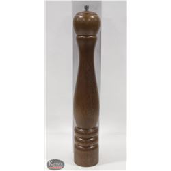 NEW JOHNSON ROSE 15" WOODEN PEPPER MILL