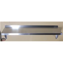 NEW 48"X14" STAINLESS STEEL WALL SHELF