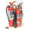 Image 1 : LOT OF 2  5LBS CHARGED FIRE EXTINGUISHERS
