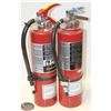 Image 1 : LOT OF 2  5LBS CHARGED FIRE EXTINGUISHERS