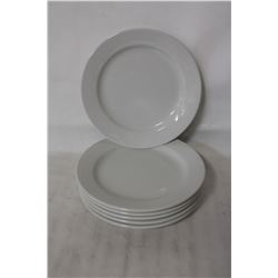 BOX OF 6 CARDINAL 7" SIDE PLATE, ARCOROC