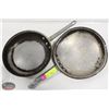 Image 1 : LOT OF TWO 12" FRYING PANS