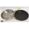 Image 1 : TWO 10.5" FRYING PANS