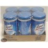 Image 1 : LOT OF 6 - 80 COUNT PACKS OF LYSOL DISINFECTING