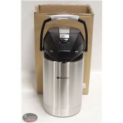 NEW BUNN STAINLESS STEEL 2.5L LEVER AIRPOT