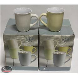 LOT OF 16 NEW MAYFAIR & JACKSON 12 OZ COFFEE MUGS