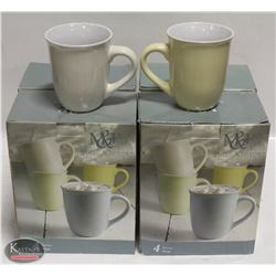 LOT OF 16 NEW MAYFAIR & JACKSON 12 OZ COFFEE MUGS