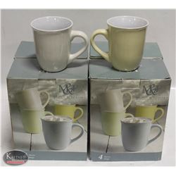 LOT OF 16 NEW MAYFAIR & JACKSON 12 OZ COFFEE MUGS