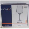 Image 1 : BOX OF ARCOROC 16.5 OZ LINEAL WINE GLASS