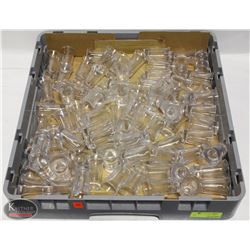 DISHTRAY OF MANY PLASTIC SHOT GLASSES