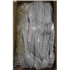 Image 1 : CASE OF 1000 CARY-OUT PLASTIC TEASPOONS