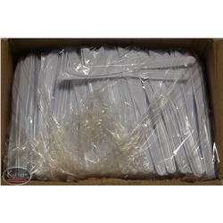 CASE OF 1000 CARY-OUT PLASTIC KNIVES